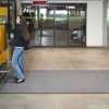 Morland Access Duo door mat by a car park pay machine