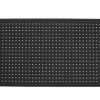 A single piece of Morland Service Anti bacterial rubber industrial doormat on a white background